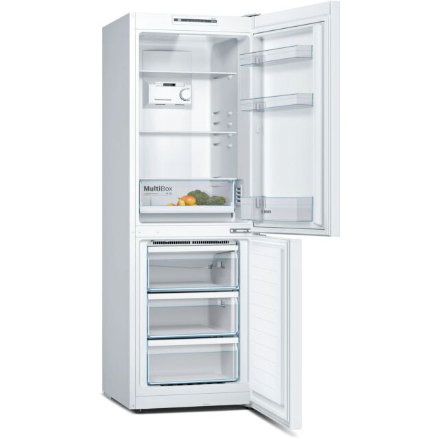 Bosch KGN33NWEBG 60Cm 60/40 Frost Free White Fridge Freezer