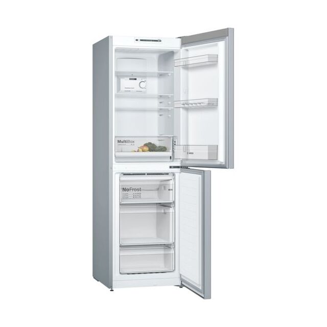 Bosch KGN34NLEAG 60Cm 50/50 Frost Free Stainless Steel Effect Fridge Freezer 