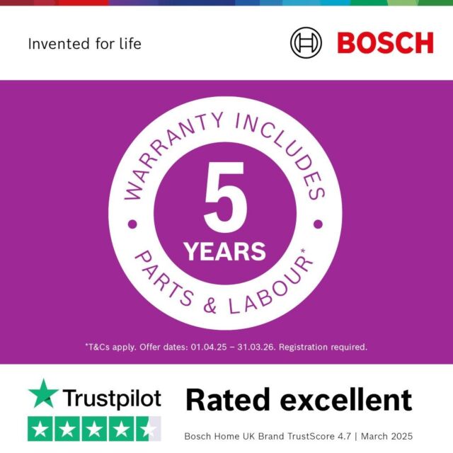Bosch KIR81VFE0G Intgrated Tall Larder Fridge