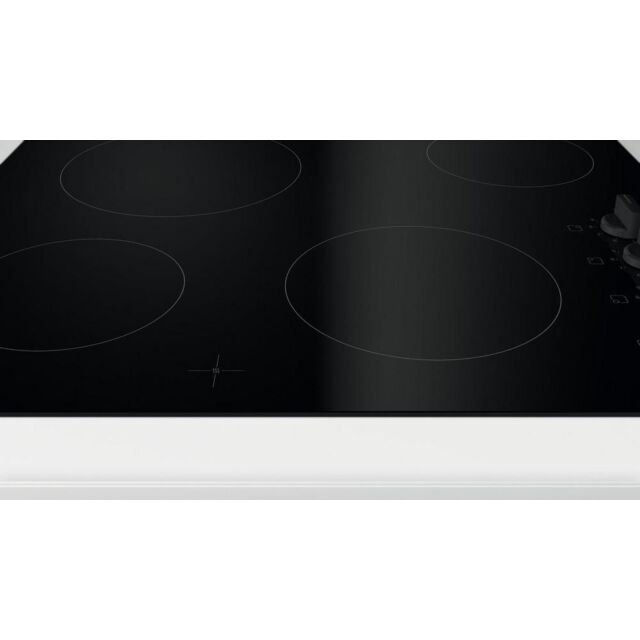 Bosch PKE611CA3E 60Cm Ceramic Black Hob With Control Knobs