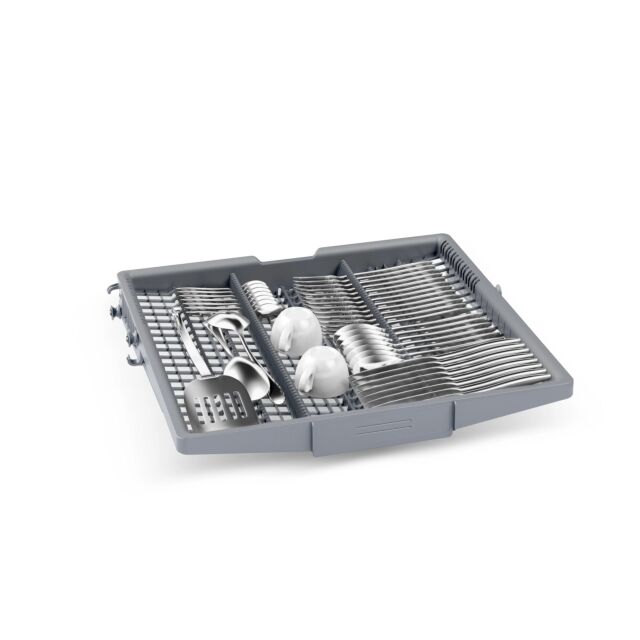 Bosch SMS2HVI06G Full Size 14 Place Settings Brushed Steel Anti-Fingerprint Dishwasher 