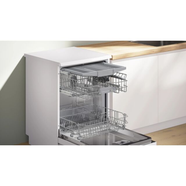 Bosch SMS2HVW06G Full Size 14 Place Settings White Dishwasher