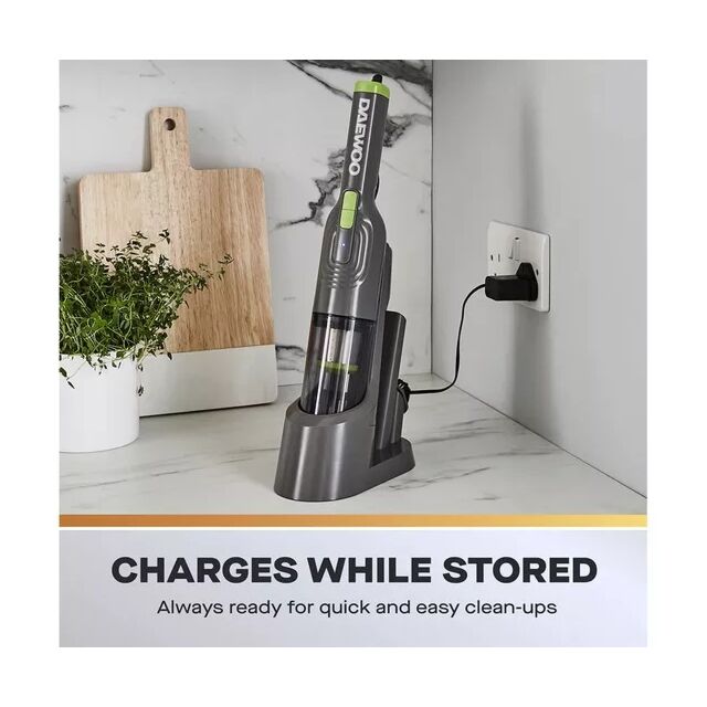 Daewoo FLR00156GE 11.1V Compact Pro Cordless Handheld Vacuum Cleaner With 30 Mins Runtime