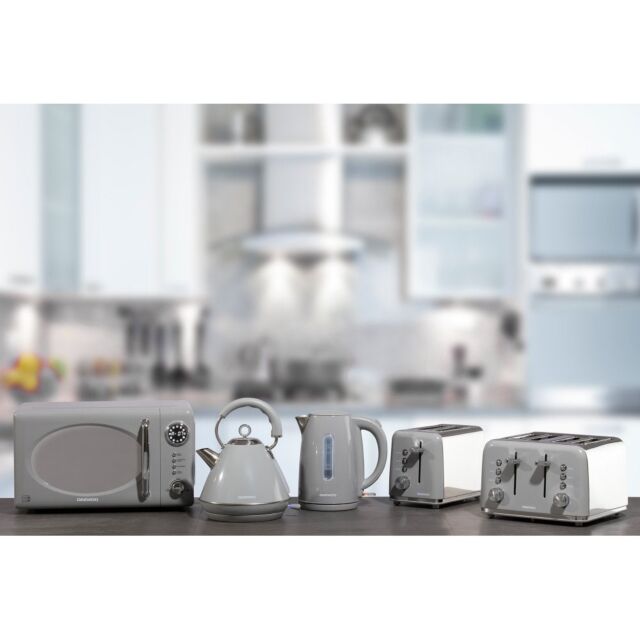 Daewoo SDA2592GE 3Kw 1.7 Litres Kensington Grey Jug Kettle