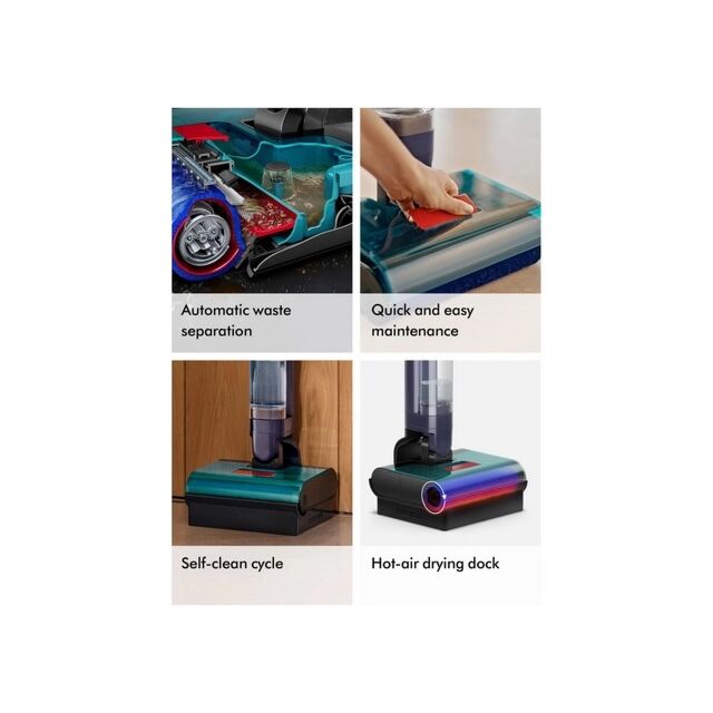 Dyson CLEANWASHHYG Cordless Clean & Wash Vacuum With 45 Minutes Run Time