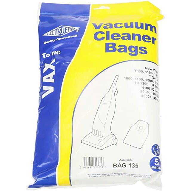 Electrue BAG135 Vacuum Bags