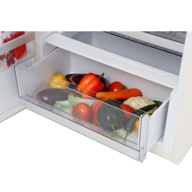 Gorenje ORB153CL Retro Tall Cream Fridge With Icebox Left Hand Hinge