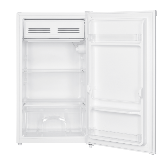 Haden HF91W 48Cm Under Counter White Fridge With Ice Box