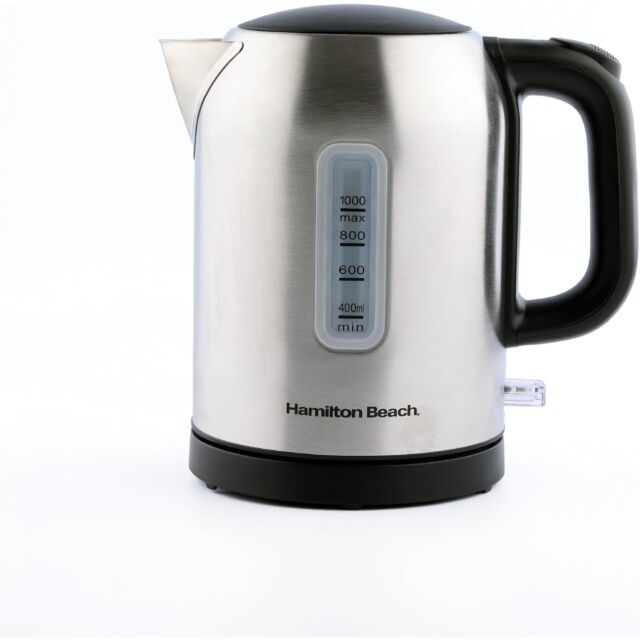 Hamilton Beach HB02403B1 2.2Kw 1Litre Stainless Steel Jug Kettle