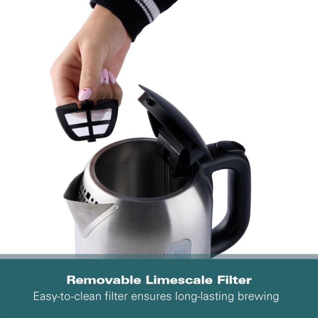 Hamilton Beach HB02403B1 2.2Kw 1Litre Stainless Steel Jug Kettle