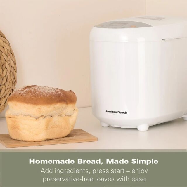Hamilton Beach HB8103BMW Essential Quickbake 19-In-1 Automatic Bread Maker