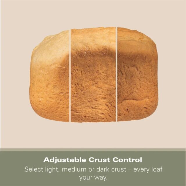 Hamilton Beach HB8103BMW Essential Quickbake 19-In-1 Automatic Bread Maker
