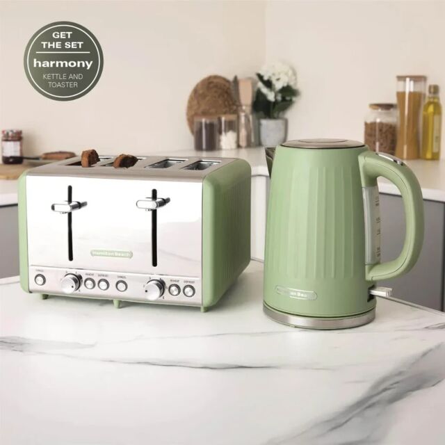 Hamilton Beach HBK012M 3Kw 1.7 Litres Harmony Matcha Green Jug Kettle