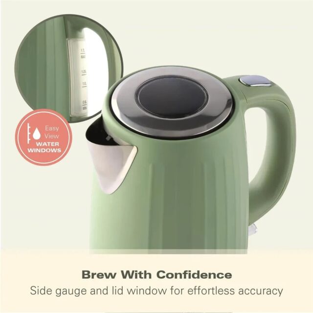 Hamilton Beach HBK012M 3Kw 1.7 Litres Harmony Matcha Green Jug Kettle