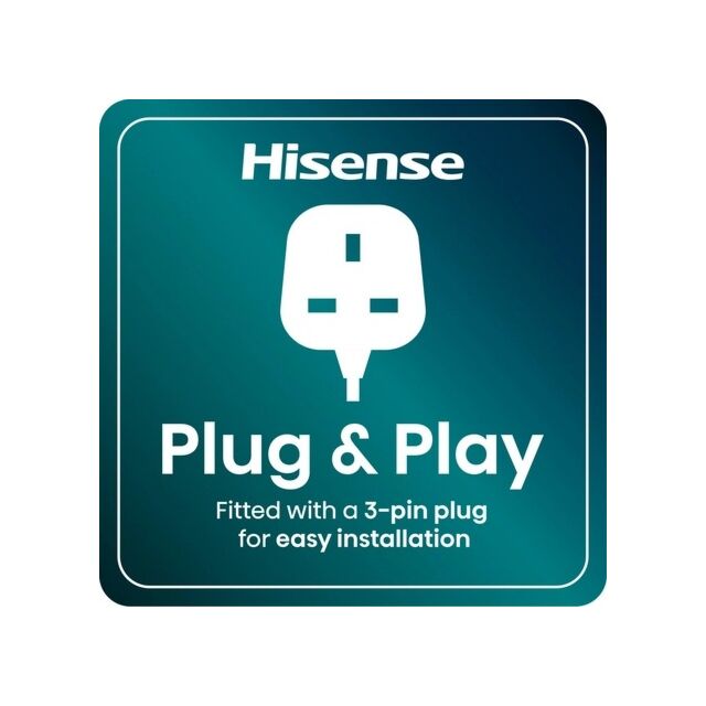 Hisense BI622AXPGUK Built In Electric Single Black And Stainless Steel Oven