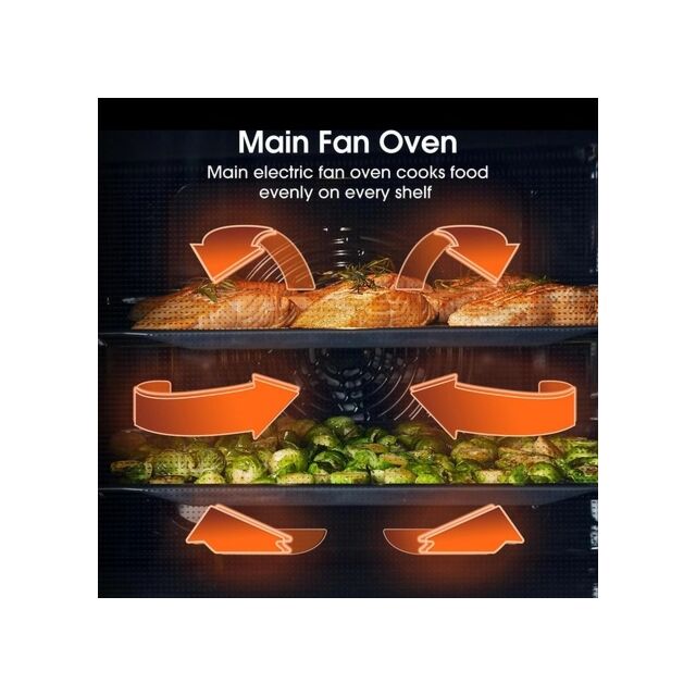 Hisense BID99222CXUK Built In Electric Double Stainless Steel Oven