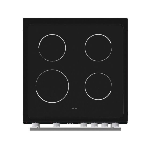 Hisense HDE3211BBUK 60Cm Electric Double Oven Black Cooker With Ceramic Hob