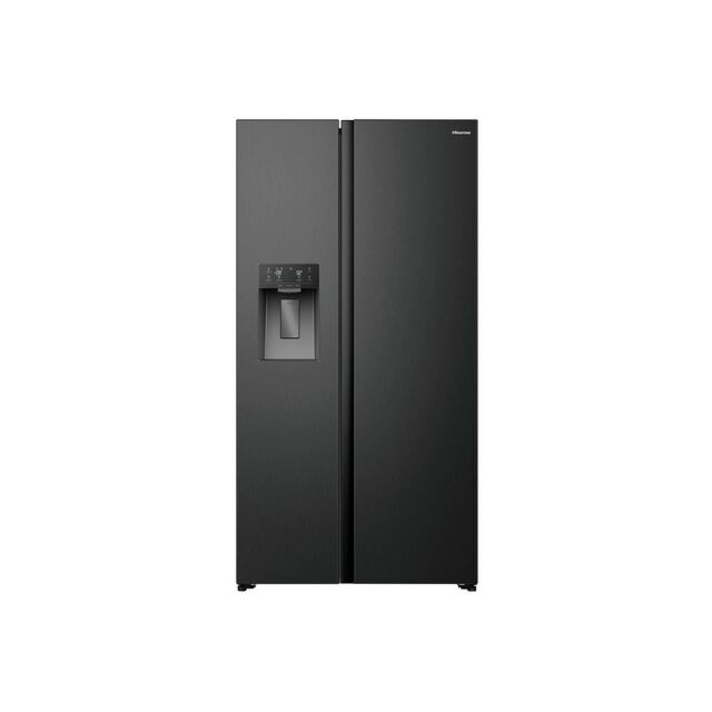 Hisense RS5P528STBE American Style Total No Frost Black Fridge Freezer 