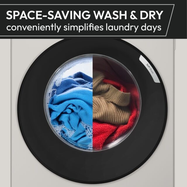 Hoover HGWD4106B9GC-80 10/6Kg 1400 Graphite Washer Dryer
