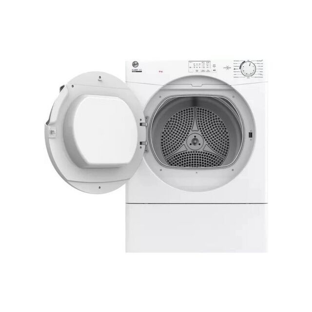 Hoover HLEV9LF 9Kg Vented Sensor Dry White Tumble Dryer