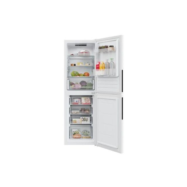 Hoover HVT3CLECKIHW 54.5Cm 50/50 Low Frost White Fridge Freezer
