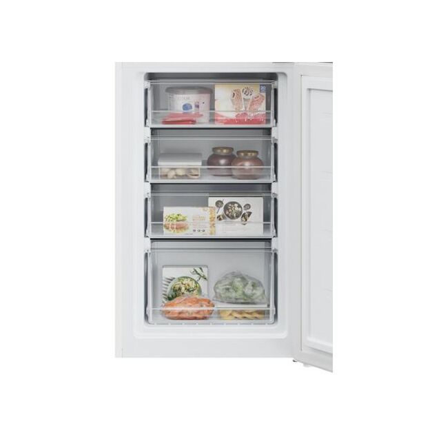 Hoover HVT3CLECKIHW 54.5Cm 50/50 Low Frost White Fridge Freezer