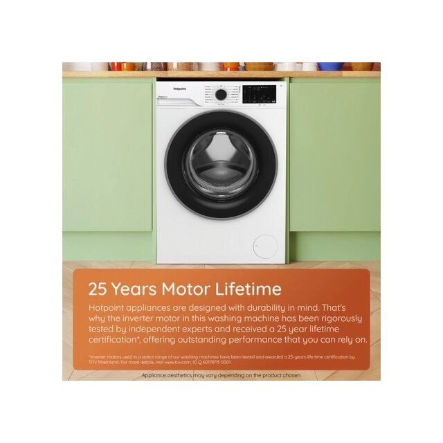 Hotpoint HBWH93CAREUK 9Kg 1400 White Washing Machine
