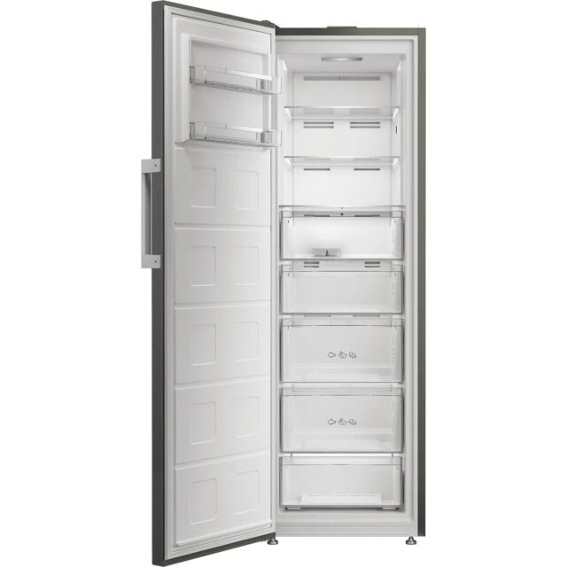 Hotpoint HPMFF6312XBR4UK Upright Tall Frost Free Manhattan Grey Freezer