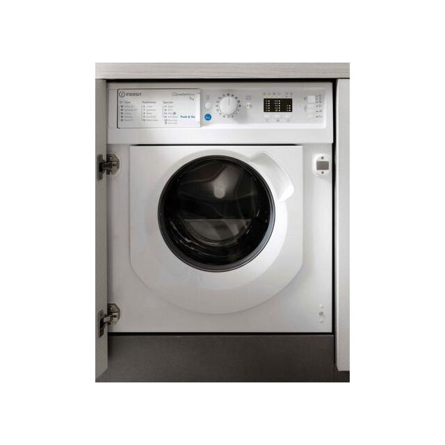 Indesit BIWMIL71252UKN Integrated 7Kg 1200 Washing Machine