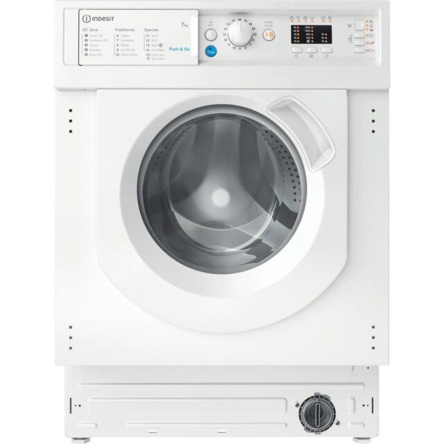 Indesit BIWMIL71252UKN Integrated 7Kg 1200 Washing Machine