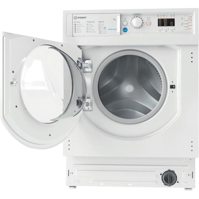 Indesit BIWMIL71252UKN Integrated 7Kg 1200 Washing Machine