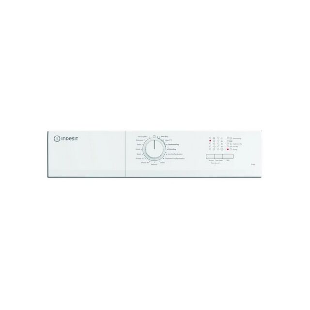 Indesit CYDA81WWGLUK 8Kg Vented Sensor Dry White Tumble Dryer