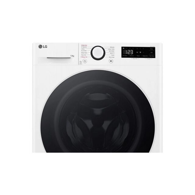 Lg F4Y513WWLN1 13Kg 1400 White Washing Machine