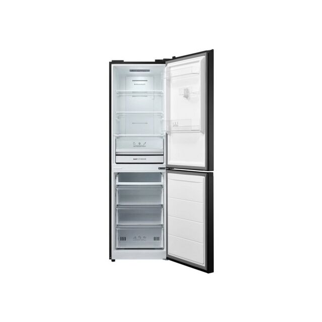 Midea MDRB379FGD30 54.7Cm 60/40 Total No Frost Black Fridge Freezer