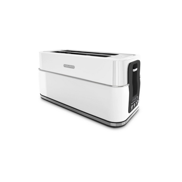 Morphy Richards 245704 4 Slice Moonlight White Toaster