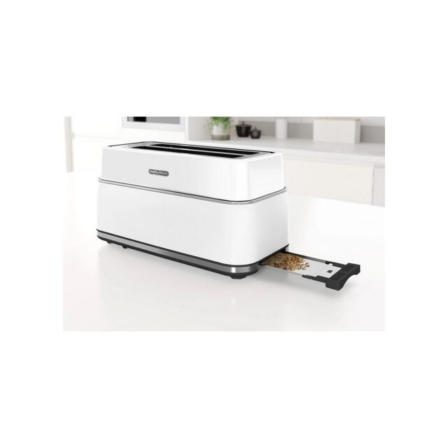 Morphy Richards 245704 4 Slice Moonlight White Toaster