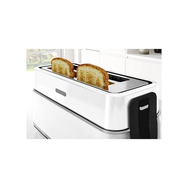 Morphy Richards 245704 4 Slice Moonlight White Toaster