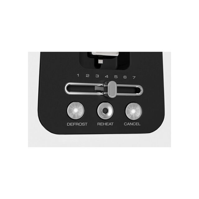 Morphy Richards 245704 4 Slice Moonlight White Toaster