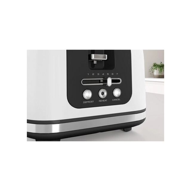 Morphy Richards 245704 4 Slice Moonlight White Toaster