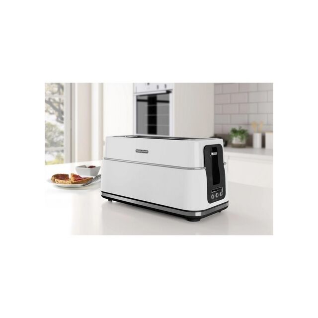 Morphy Richards 245704 4 Slice Moonlight White Toaster