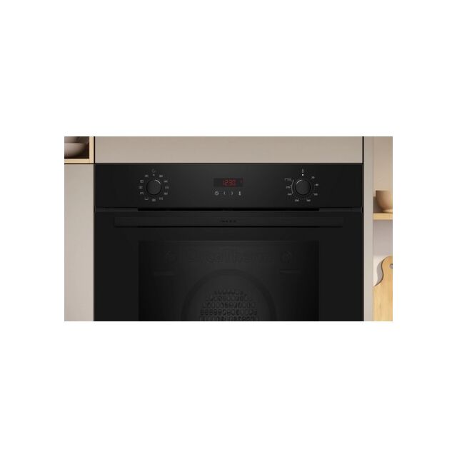 Neff B2DCG7AK3B Built In Electric Single Pyrolytic Self-Cleaning Black Oven 