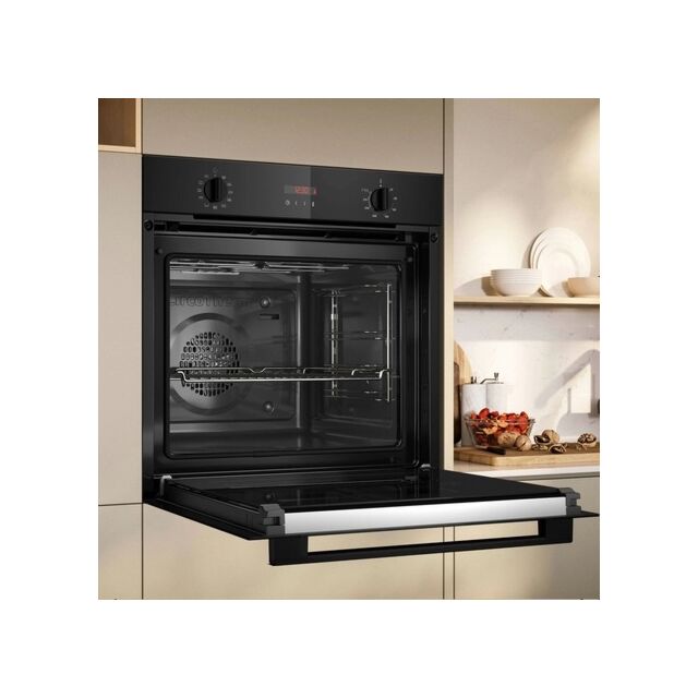 Neff B2DCG7AK3B Built In Electric Single Pyrolytic Self-Cleaning Black Oven 