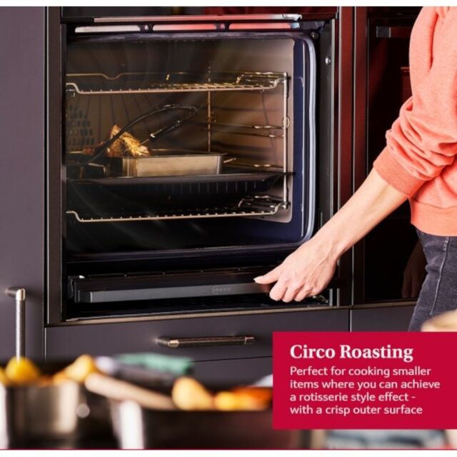 Neff B3ACE4AN3B Built In Electric Slide & Hide Single Stainless Steel Oven 