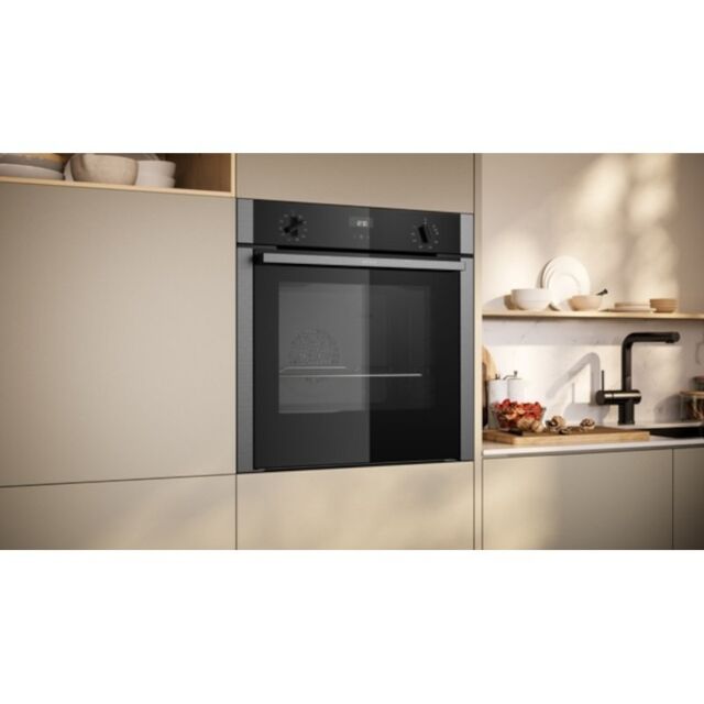 Neff B3ACE4AN3B Built In Electric Slide & Hide Single Stainless Steel Oven 