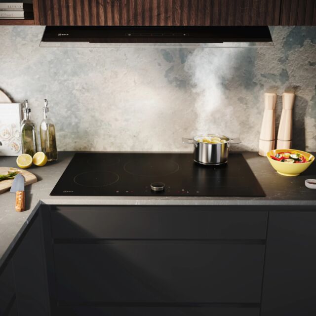 Neff T68NUV4A0 80Cm Induction Matt Black Hob