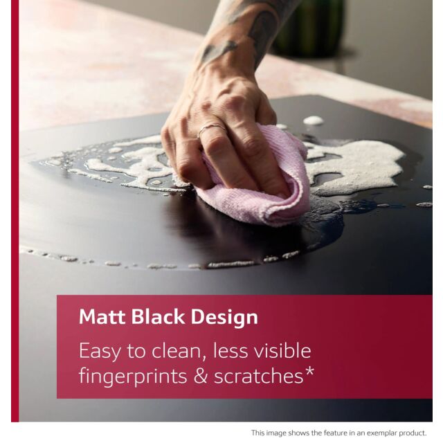 Neff T68NUV4A0 80Cm Induction Matt Black Hob