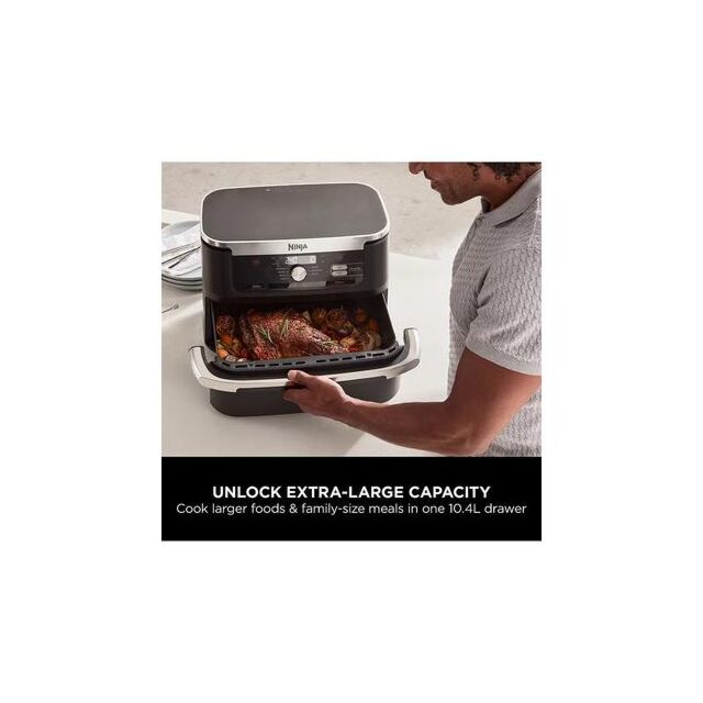 Ninja AF500UK Foodi FlexDrawer Air Fryer - Black
