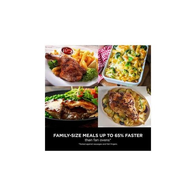 Ninja AF500UK Foodi FlexDrawer Air Fryer - Black