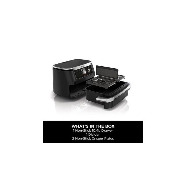 Ninja AF500UK Foodi FlexDrawer Air Fryer - Black