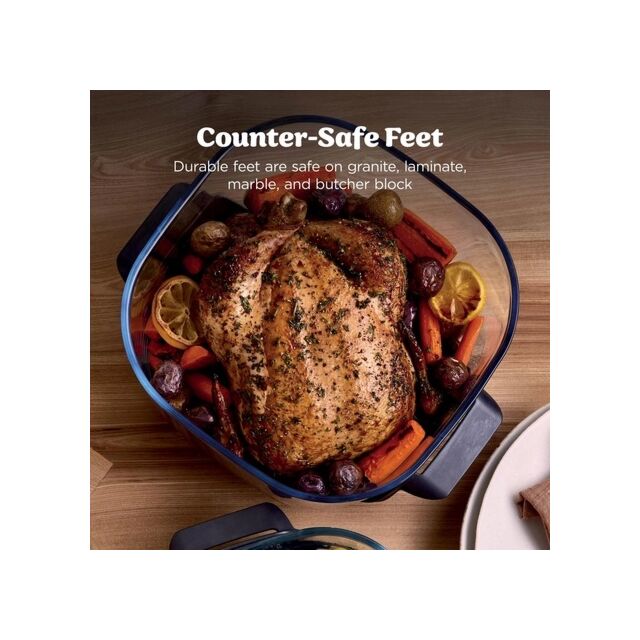 Ninja AS090UKWH Crispi Pro 5-In-1 Glass White Air Fryer 